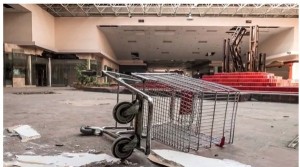 Rolling Acres Mall of Akron, Ohio, once hosted 140 stores in 1.3 million square feet of retail space, it declined and ultimately closed in 2011.