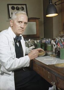 Alexander Fleming discovered the antibiotic substance penicillin in 1928