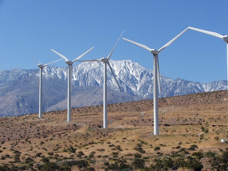 Depending on your viewpoint, a cost-benefit analysis of these windmills may put the con of disrupting scenery against the pro of clean, free energy.